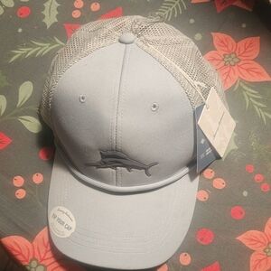 Tommy Bahama Men's Marlin Cap, a light blue adjustable mesh-back trucker hat NEW